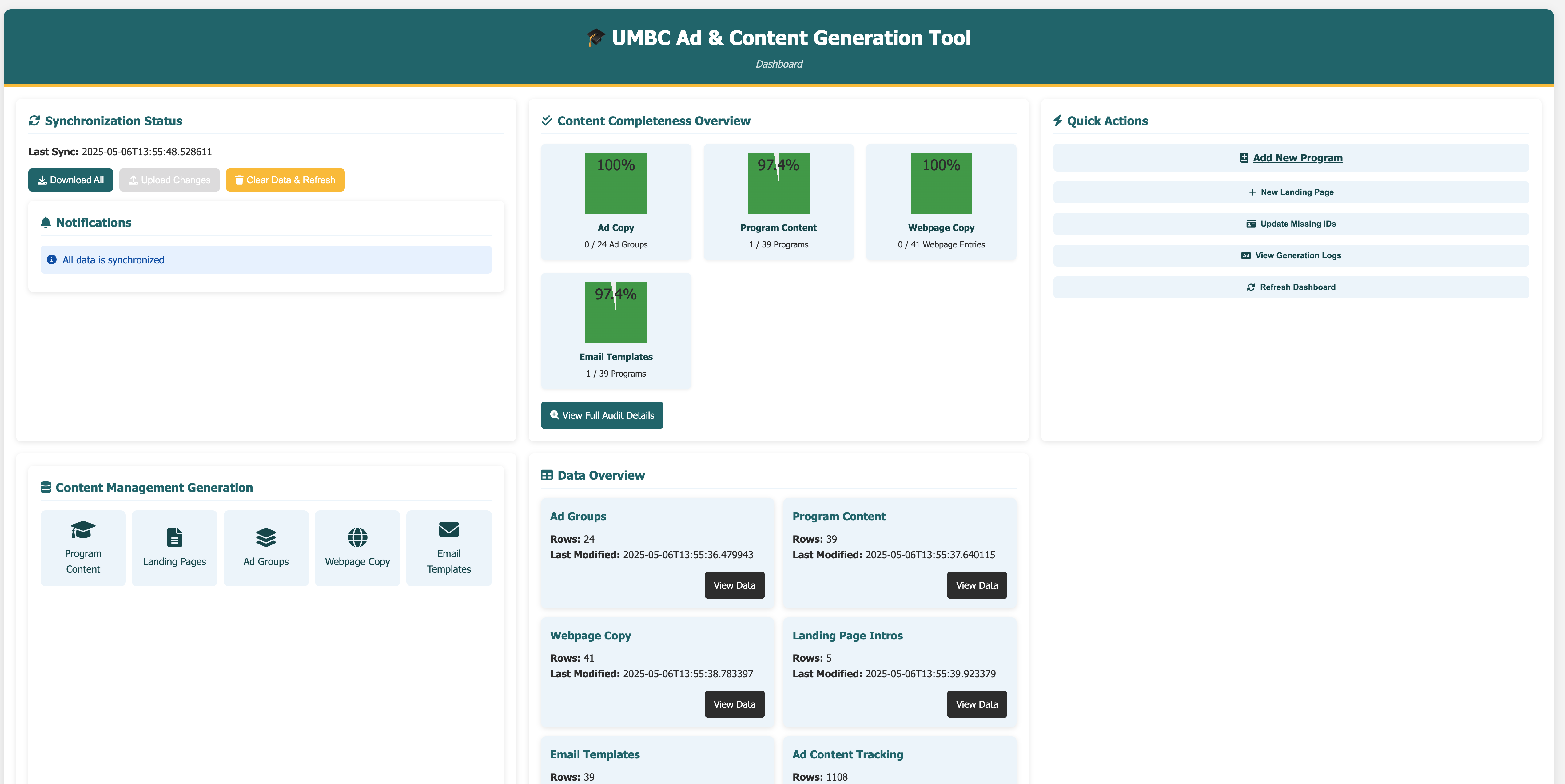 CLI→Web Content Generator